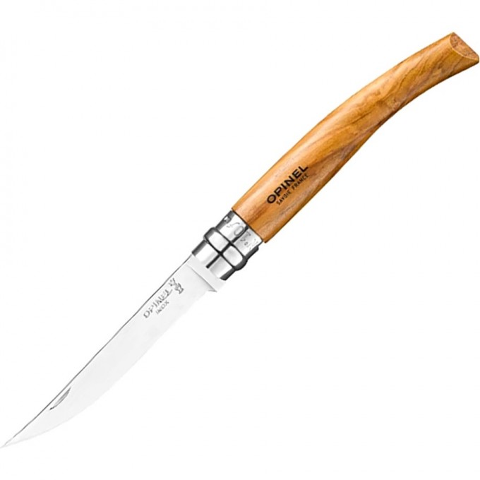 Нож складной OPINEL OLIVE EFFILE 10 New, филейный 002606